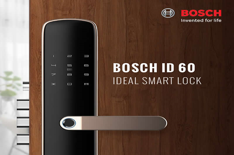 Bosch ID60 - Thiết kế khóa hoàn hảo trong từng đường nét