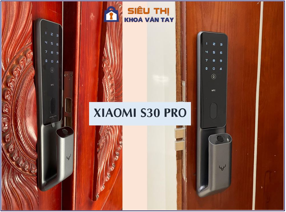 Khóa cửa vân tay Xiaomi Smart Door Lock Lockin S30 Pro