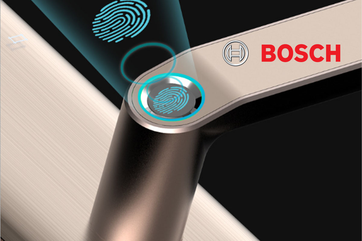 Công nghệ cảm biến vân tay bán dẫn trên khóa Bosch ID60