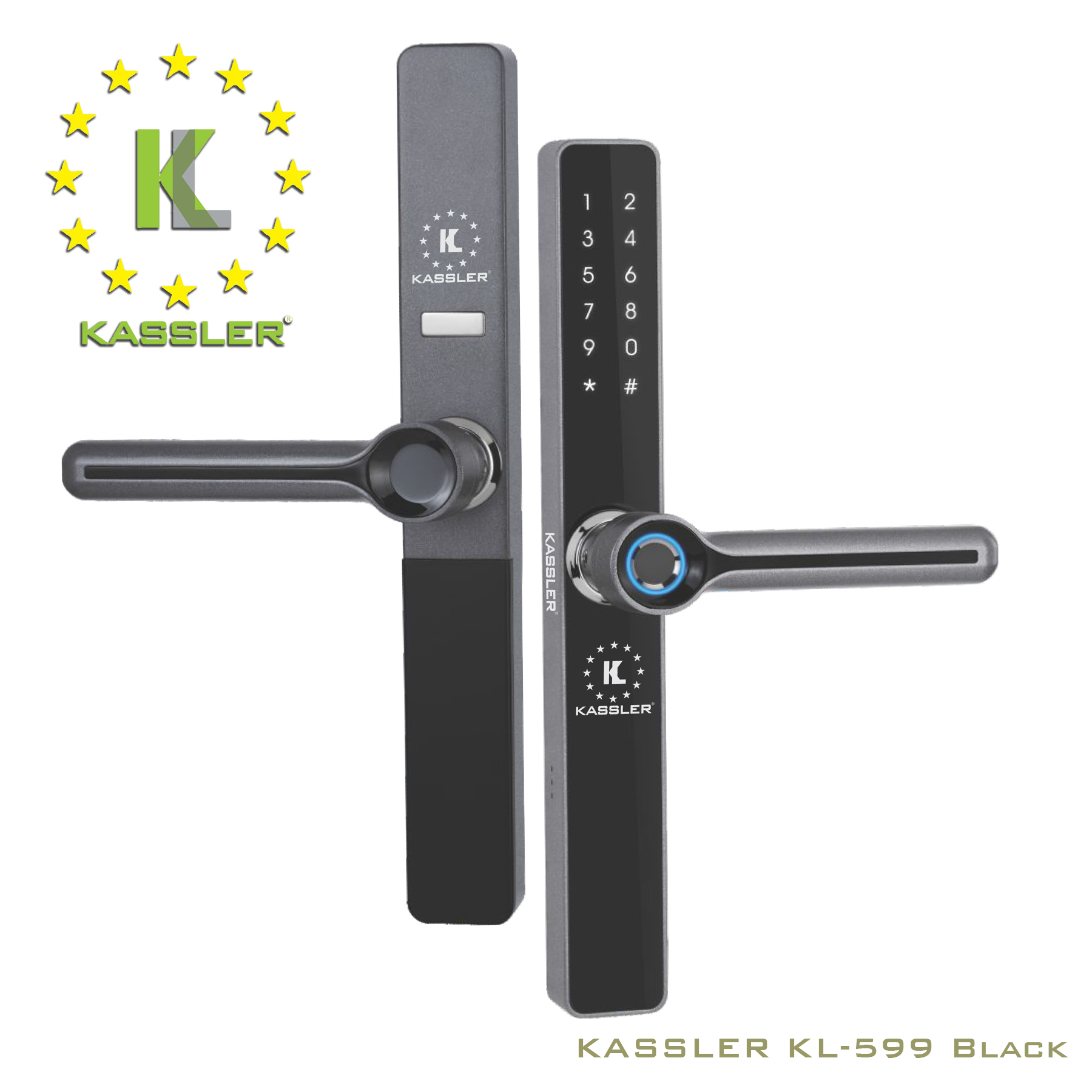 Khóa cửa Kassler Kl-599 được làm từ vật liệu cao cấp, bền bỉ