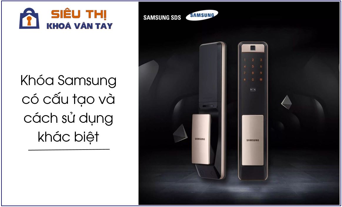 Thay đổi mật khẩu khóa cửa Samsung