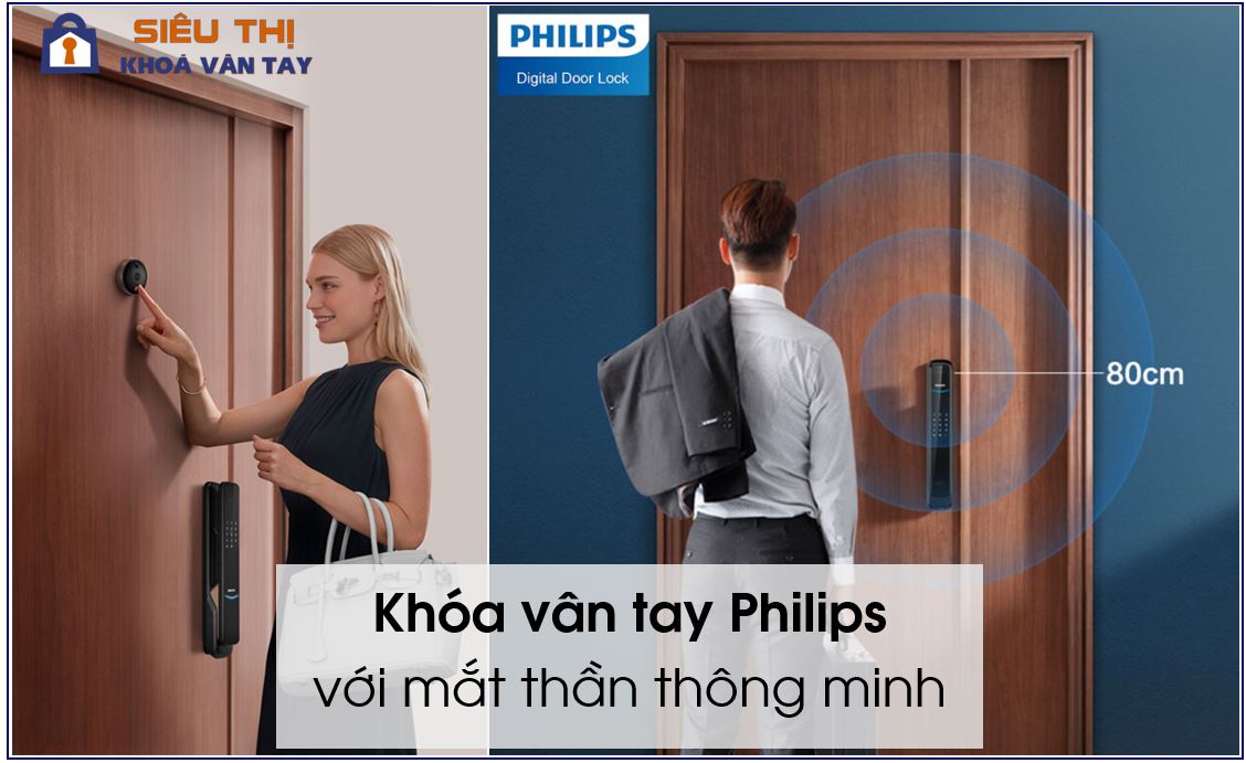 Philips - Thương hiệu khóa vân tay đột phá về công nghệ 