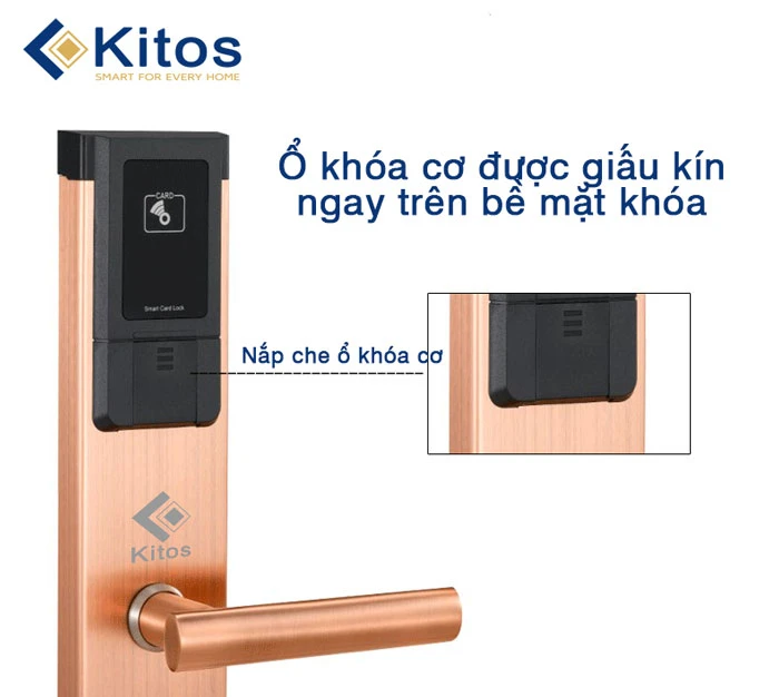 Khóa thẻ từ khách sạn Kitos KC-588